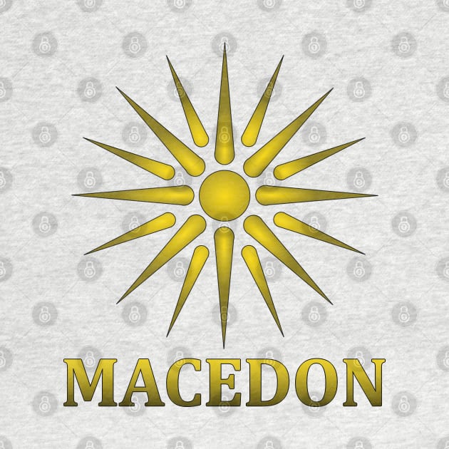 Macedon Sun Alexander the Great by AgemaApparel